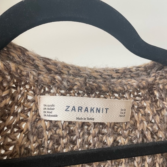 Zara Knit Button Down Sweater - Picture 3 of 3